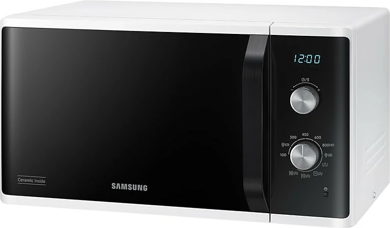 Kombinirana mikrovalovna pečica Samsung MG23K3614AW/EG, 23 L, 800 W, bela
