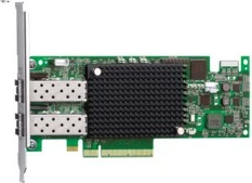 Mrežna kartica Broadcom LPe16002B, PCI Express 3.0, 16 Gb FC, 2 vrata, črna/zelena/siva