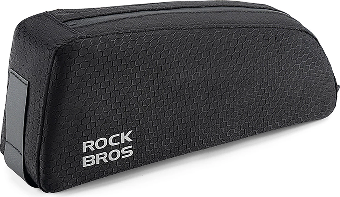 Kompaktna aerodinamična torbica za okvir Rockbros 3012011701, 0,9 L, najlon, črna