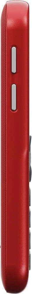 Preprost mobilni telefon Doro Leva L10, Single SIM, 2,4", 2 MP, 1150 mAh, rdeč