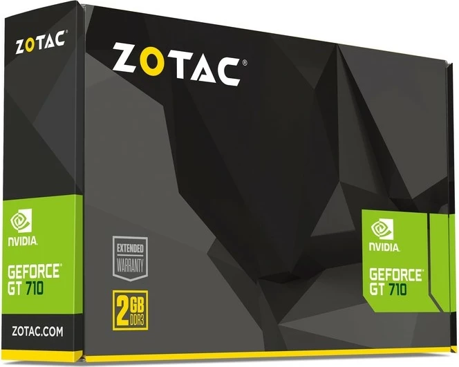 Grafična kartica GeForce GT 710, 2 GB GDDR3, črn Zotac