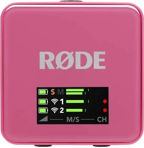 Brezžični mikrofon RODE Wireless GO III, rožnat