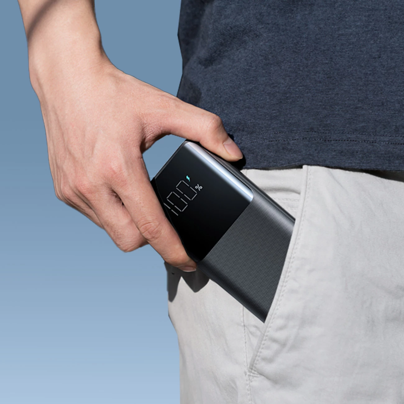 Prenosna baterija Joyroom JR-PBF20, 10000 mAh, 25 W, z zaslonom, črna