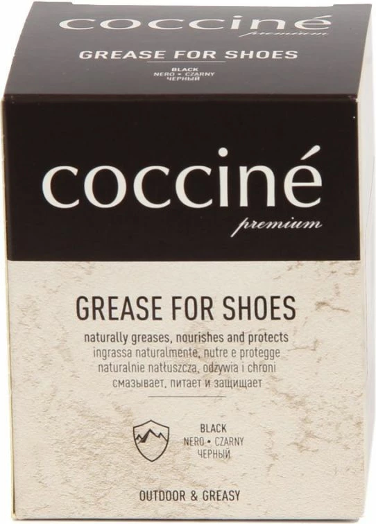 Mazilo za usnje Coccine, črno