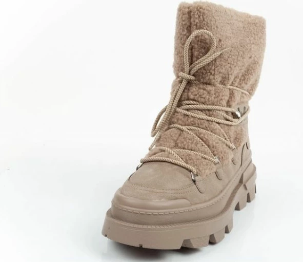 Čizme za ženske Lee Cooper, krem