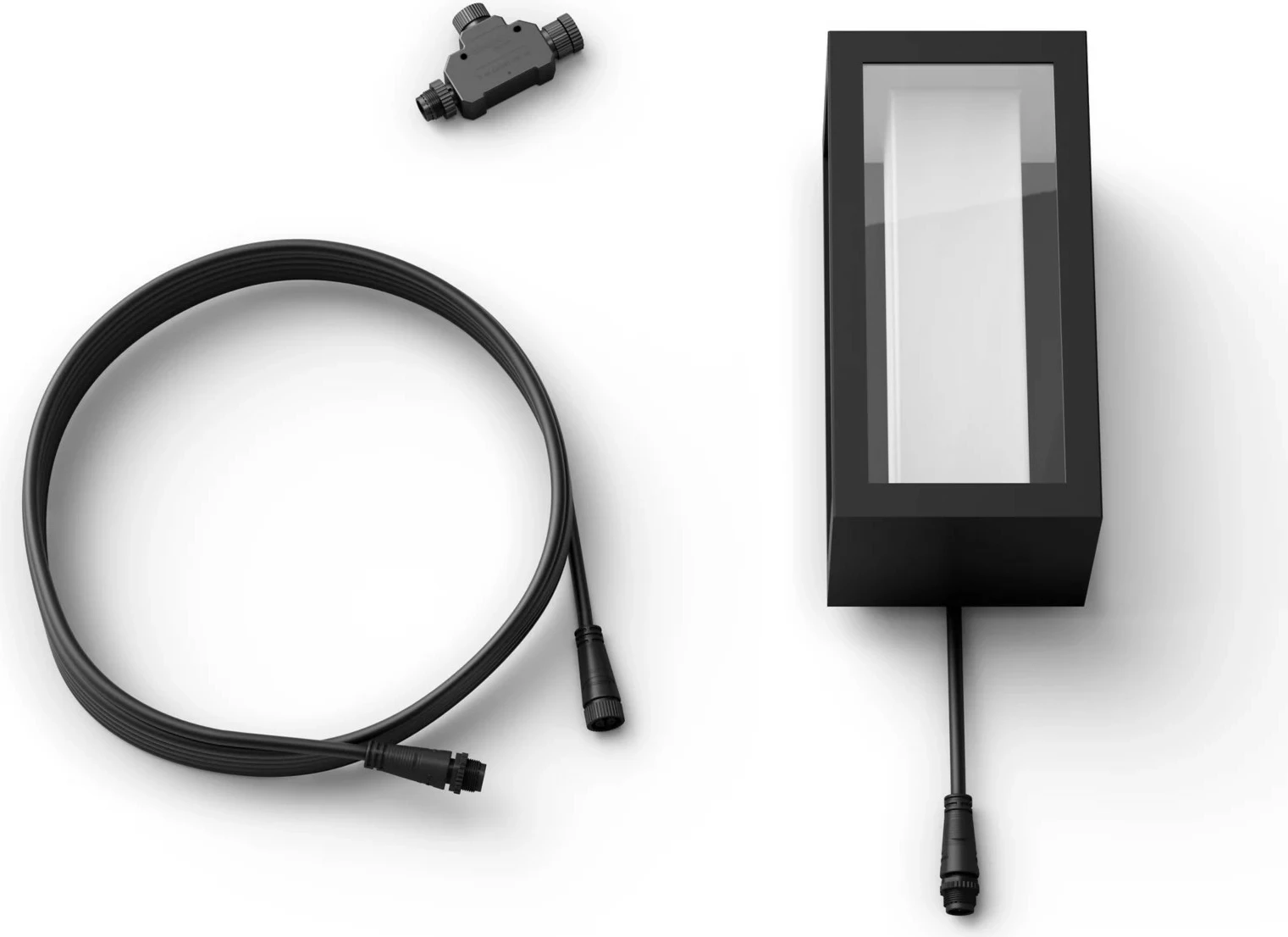 Zunanji LED svetilka Philips Hue Impress, črn, večbarvna
