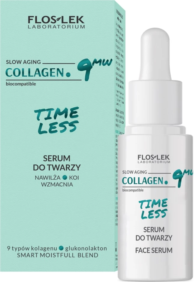 Serum za obraz, Floslek Collagen.9MW Timeless, 30 ml, za ženske