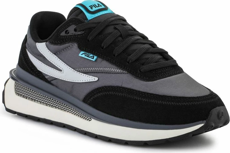 Lifestyle čevlji Reggio, Fila, moški, črno-sivi