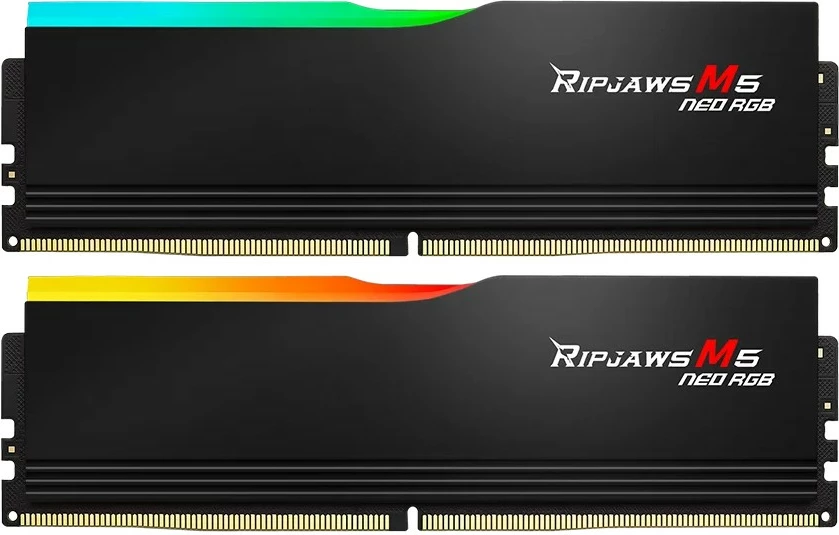 RAM memorija G.Skill Ripjaws M5 Neo RGB 64GB (2x32GB) DDR5 6000MT/s, črna