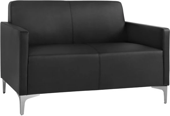 2-sedežna zofa Nellie FH3159.21 črna PU 113x71x71cm