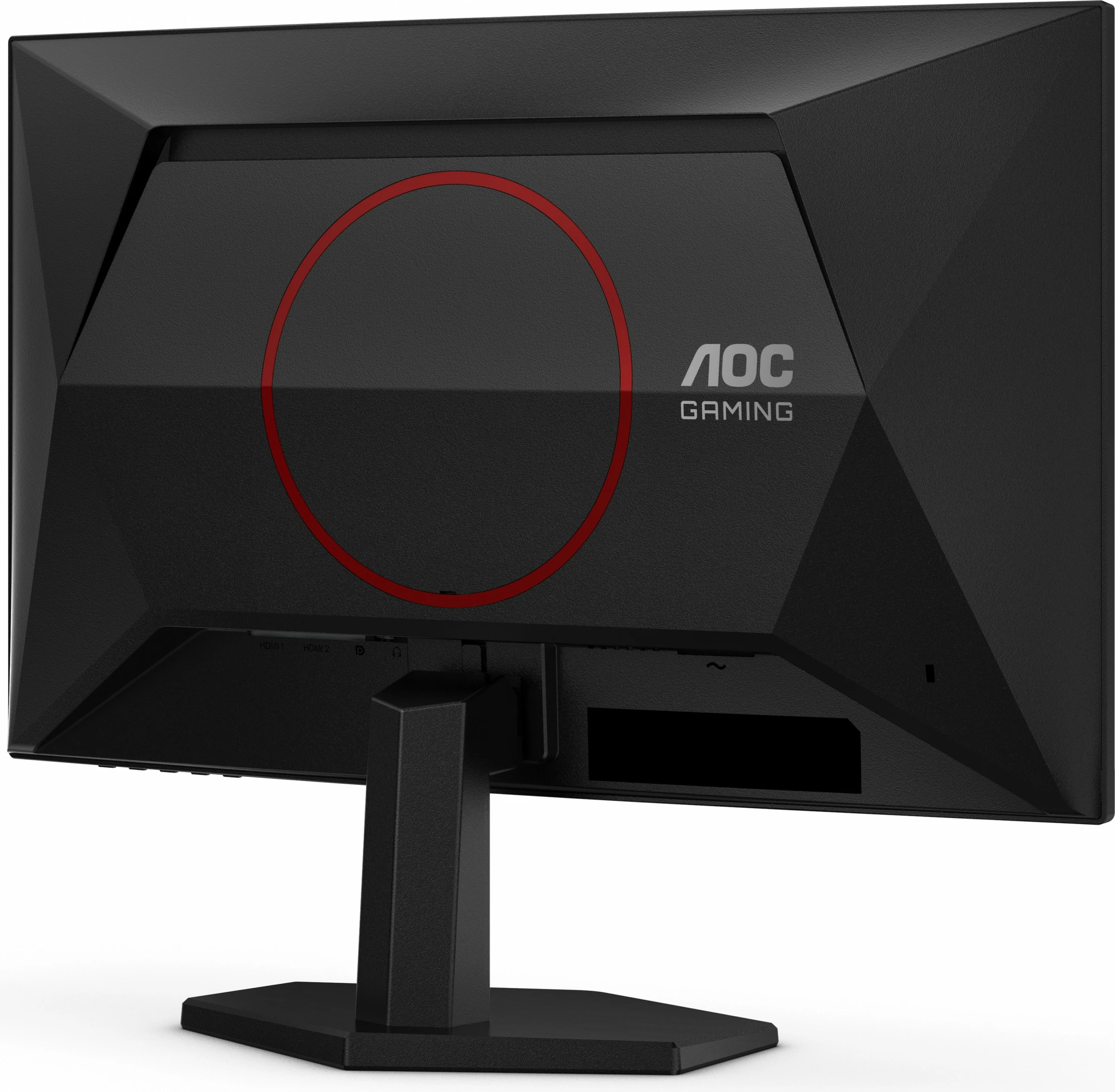 Ukrivljen monitor 23,6" AOC C24G42E, Full HD, 180 Hz, črn/rdeč