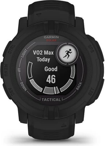 Pametna ura, GPS, solarno polnjenje, črna - Garmin Instinct 2 Solar Tactical Edition