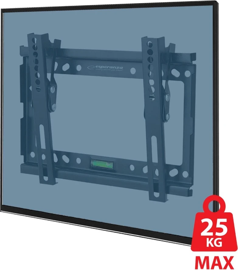 Nosilec za TV Esperanza ERW010, 14–50'', do 25 kg, črn