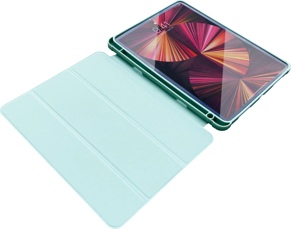 Ovitek za tablico z stojalom Hurtel za iPad Pro 12,9'' (2021/2020), zelen