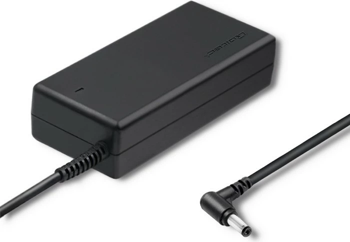 Napajalnik za prenosnik Qoltec za Asus, 90 W, 19 V, 4,74 A, 5,5 x 2,5 mm, črn