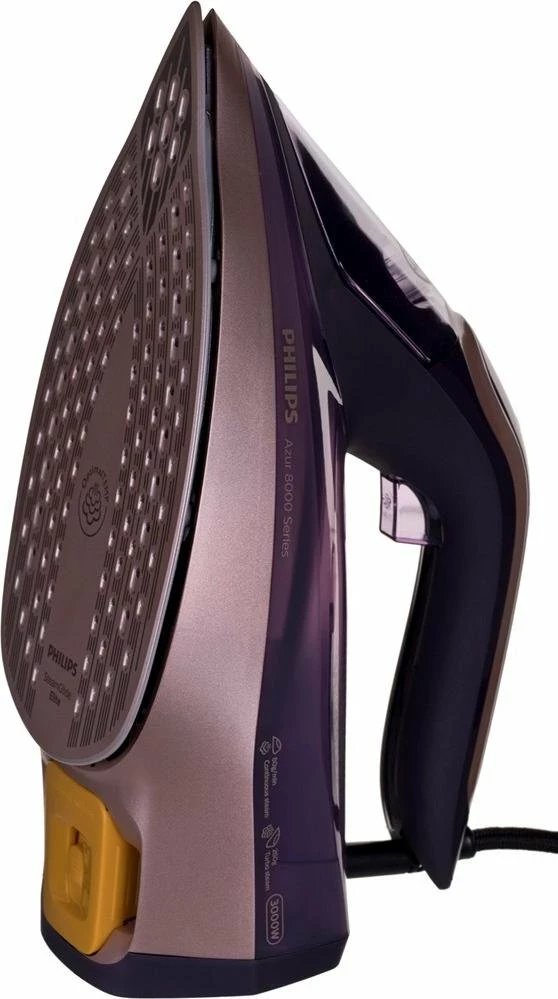 Parni likalnik Philips Azur 8000 DST8040/30, 3000 W, vijoličen