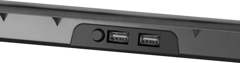 Hladilna podloga za prenosnik Defender NS-503, 15,6"–17", 2x USB, kovina, črna