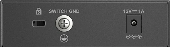 5-portni 2.5G Multi-Gigabit preklopnik D-Link DMS-105, črn