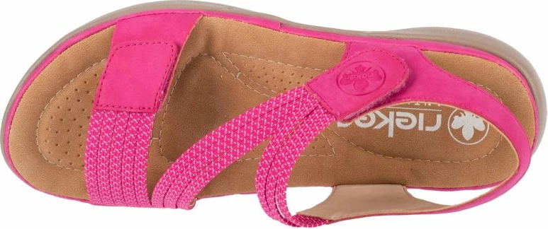 Sandali za ženske Rieker, rožnati