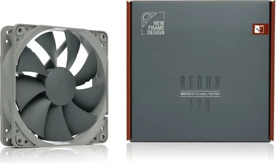 Ventilator za računalniško ohišje Noctua NF P12 redux-1700 PWM, 12 cm, siv
