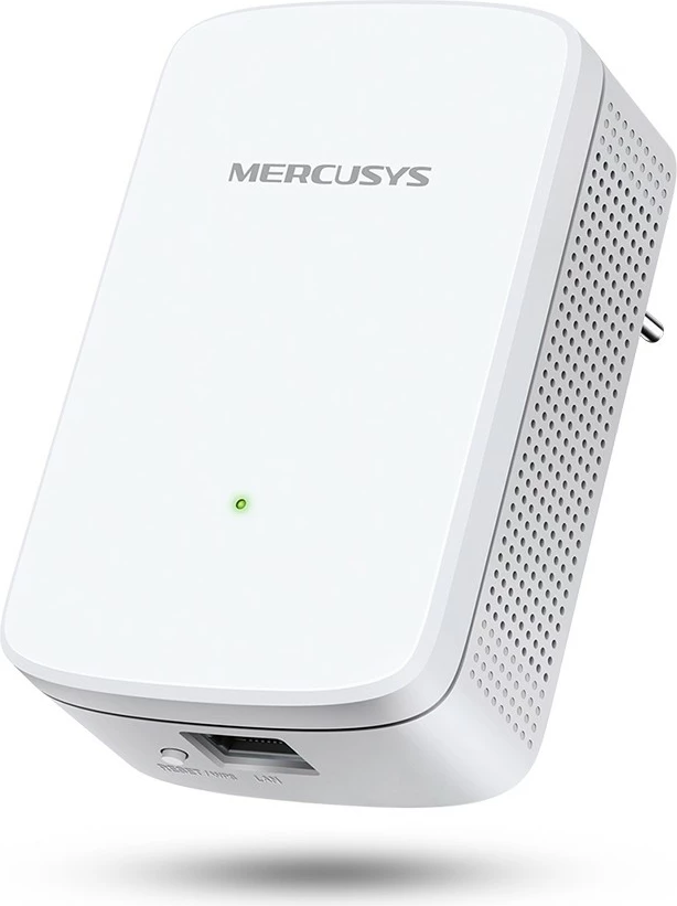 Wi‑Fi podaljevalnik Mercusys ME10, 300 Mbps, 1 LAN vrata, bel