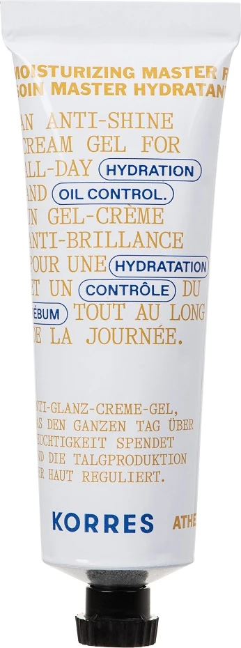 Vlažilni krem-gel za obraz za moške Korres Athenian Grooming, 50 ml