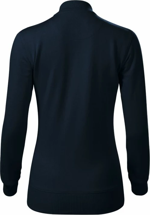 Bomber dukserica za ženske Malfini, temno modra