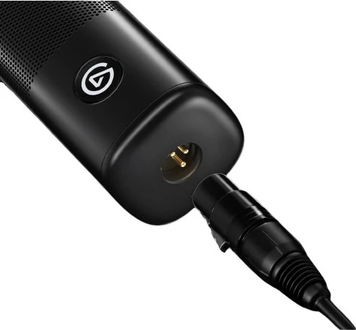 Mikrofon za računalnik Elgato Wave DX, 24-bitni, 96 kHz, mini XLR, črn