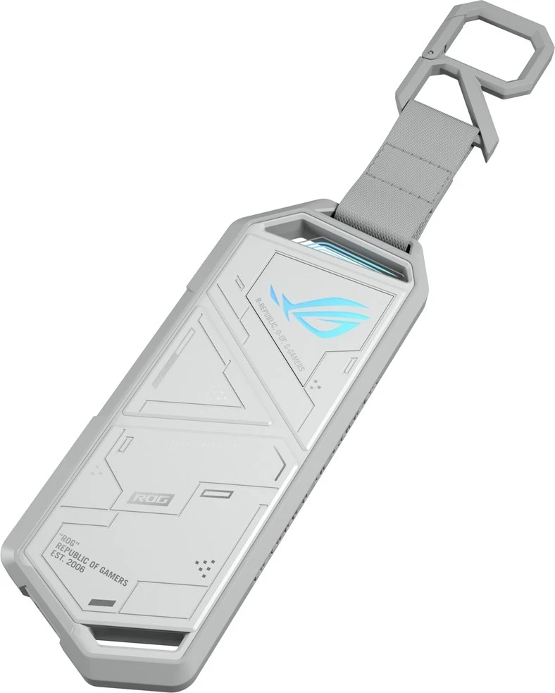Ohišje za SSD ASUS ROG Strix Arion White Edition, belo