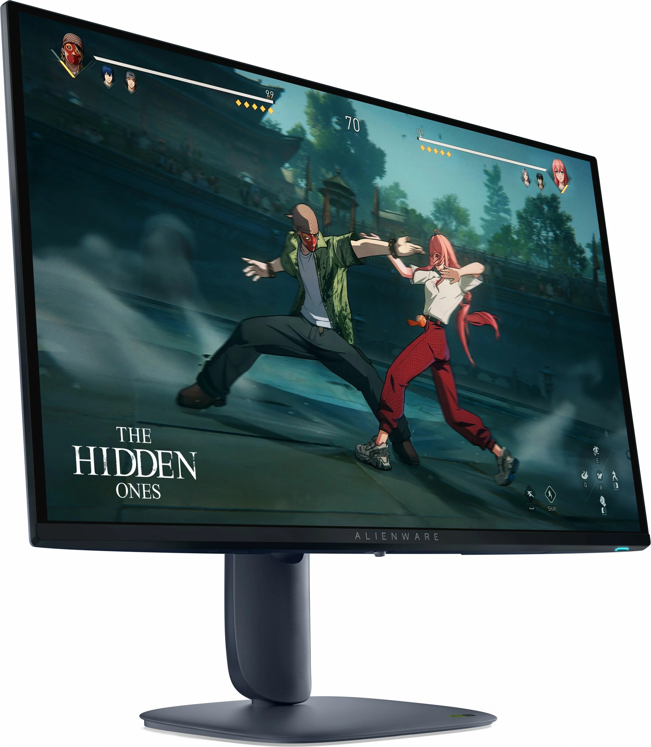 27 QD-OLED monitor Alienware AW2725D, 280 Hz, QHD, črn