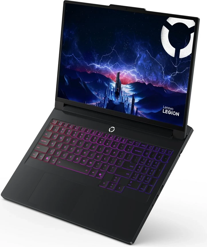 Močan gaming prenosnik Lenovo Legion Pro 7 16IAX10H, 16", Intel Core Ultra 9 275HX, 64 GB RAM, 2 TB SSD, NVIDIA RTX 5080, črn