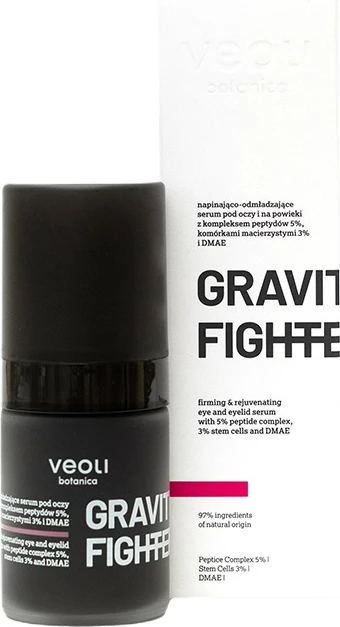 Serum za oči in veke Veoli Botanica Gravity Fighter za ženske, 15 ml
