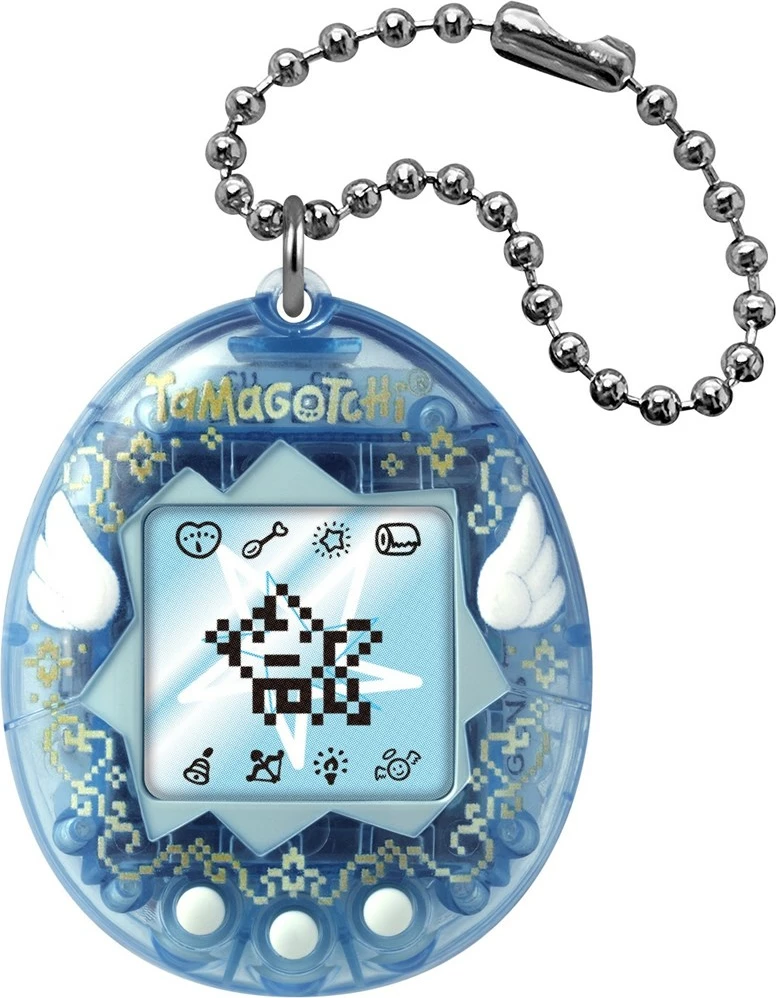 Zbirateljska elektronska igrača Tamagotchi Bandai Angel Sky GEN3, modra