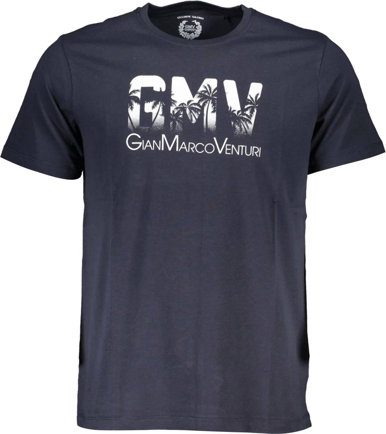 Majica za moške, modra, GIAN MARCO VENTURI