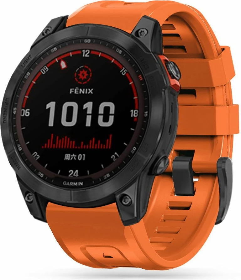 Športni pašček Tech-Protect IconBand za Garmin Fenix 5/6/6 Pro/7, oranžen
