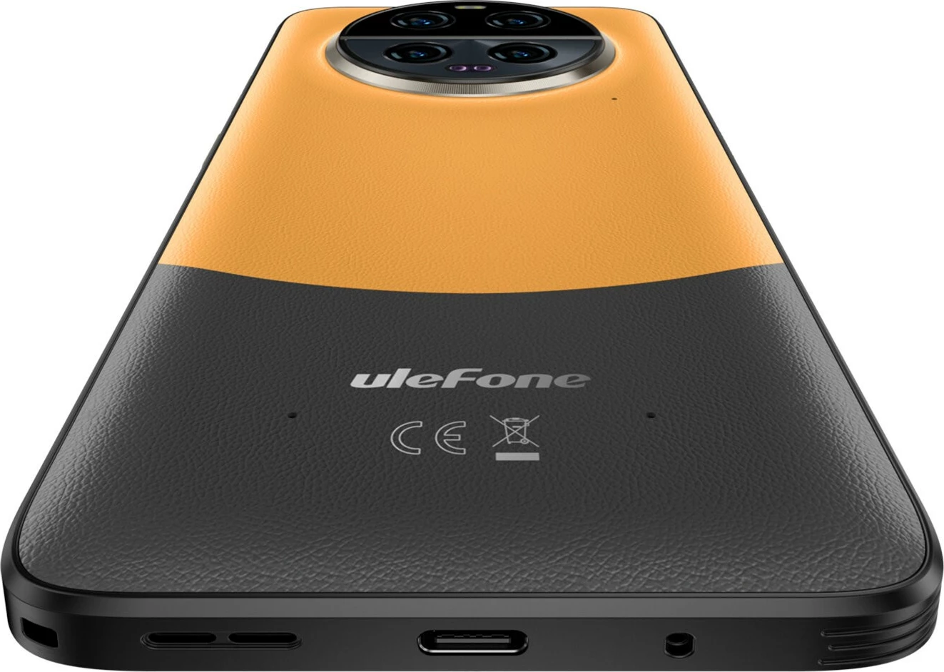 Pametni telefon Ulefone Armor 23 Ultra 5G, 12/512 GB, oranžen