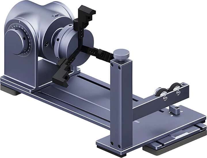 Laserski gravirnik LaserPecker 5 Deluxe, 20 W, z dodatkoma Slide in Rotary, siv