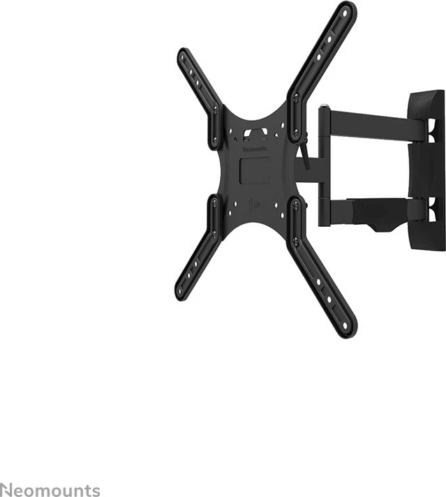 Stenski nosilec za TV Newstar Neomounts WL40-550BL14, polni premik, 32-55 in, VESA 400x400, črn