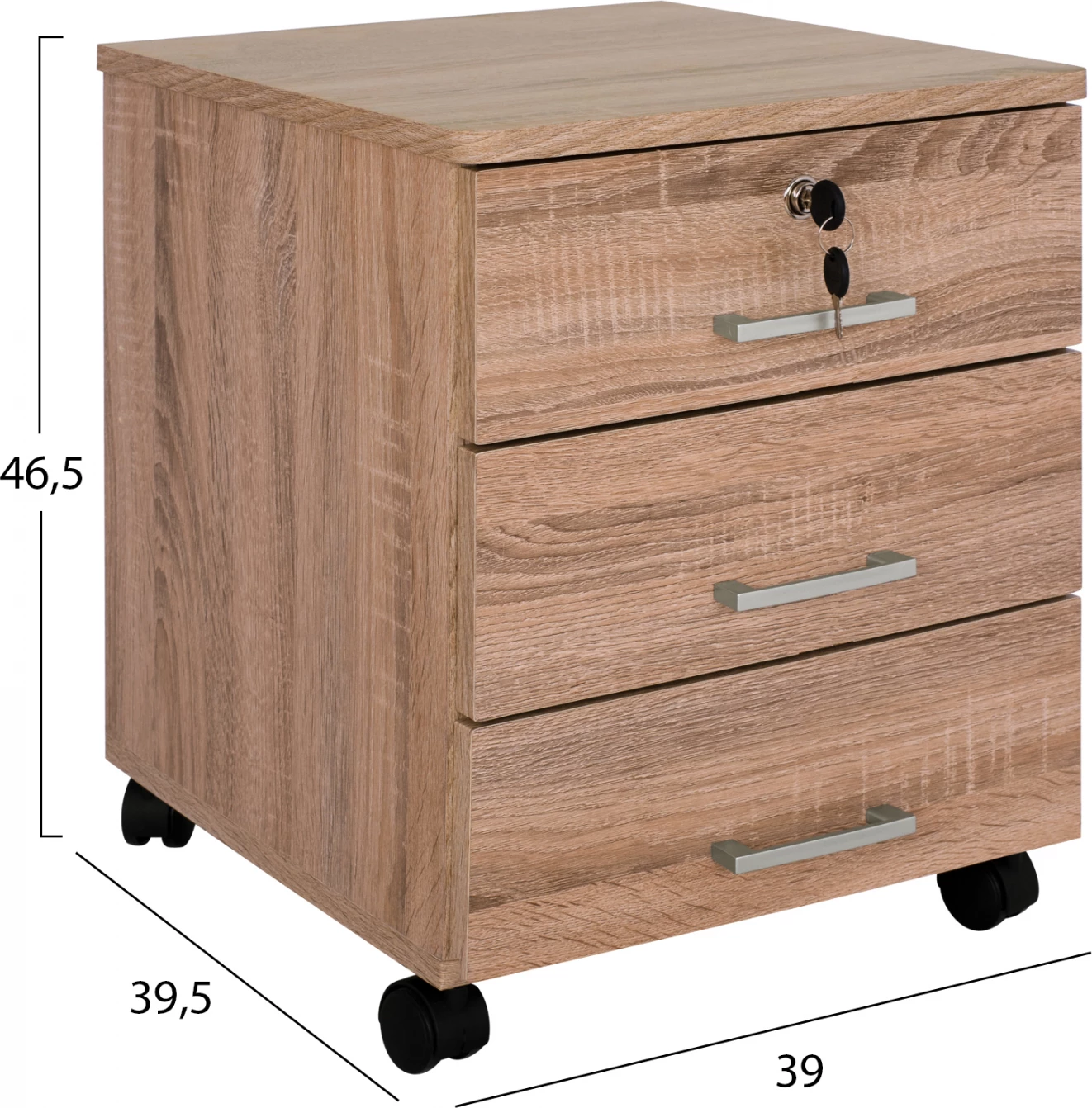 Pisarniški komplet 2 kosa Office & Cabinet v barvi Sonama FH10337.02