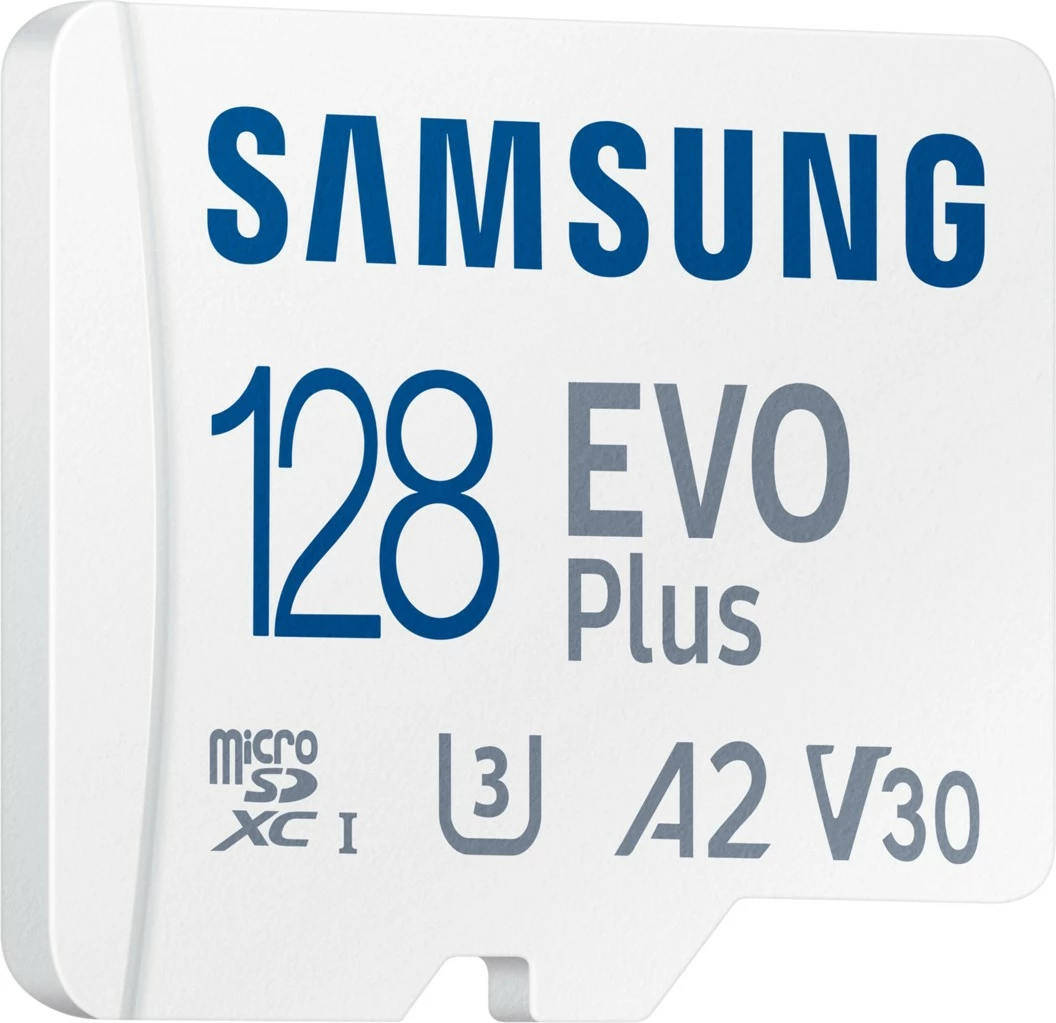 Kartica pomnilnika 128 GB Samsung MB-MC128S, MicroSDXC, UHS-I, 160 MB/s, Class 3 (U3), V30, bela