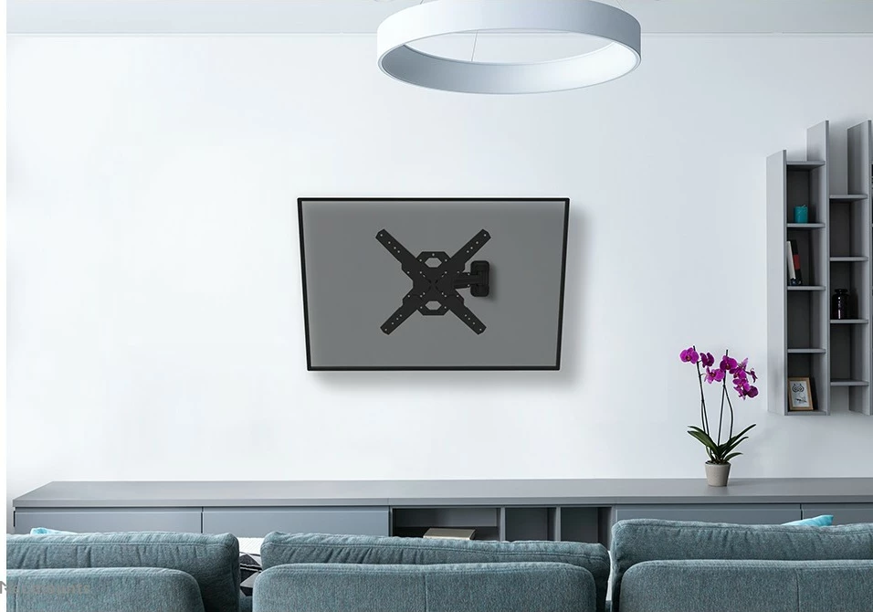 Držalo za TV Newstar Neomounts WL40S-840BL14, 32–65 palcev, polni premik, jeklo, črno