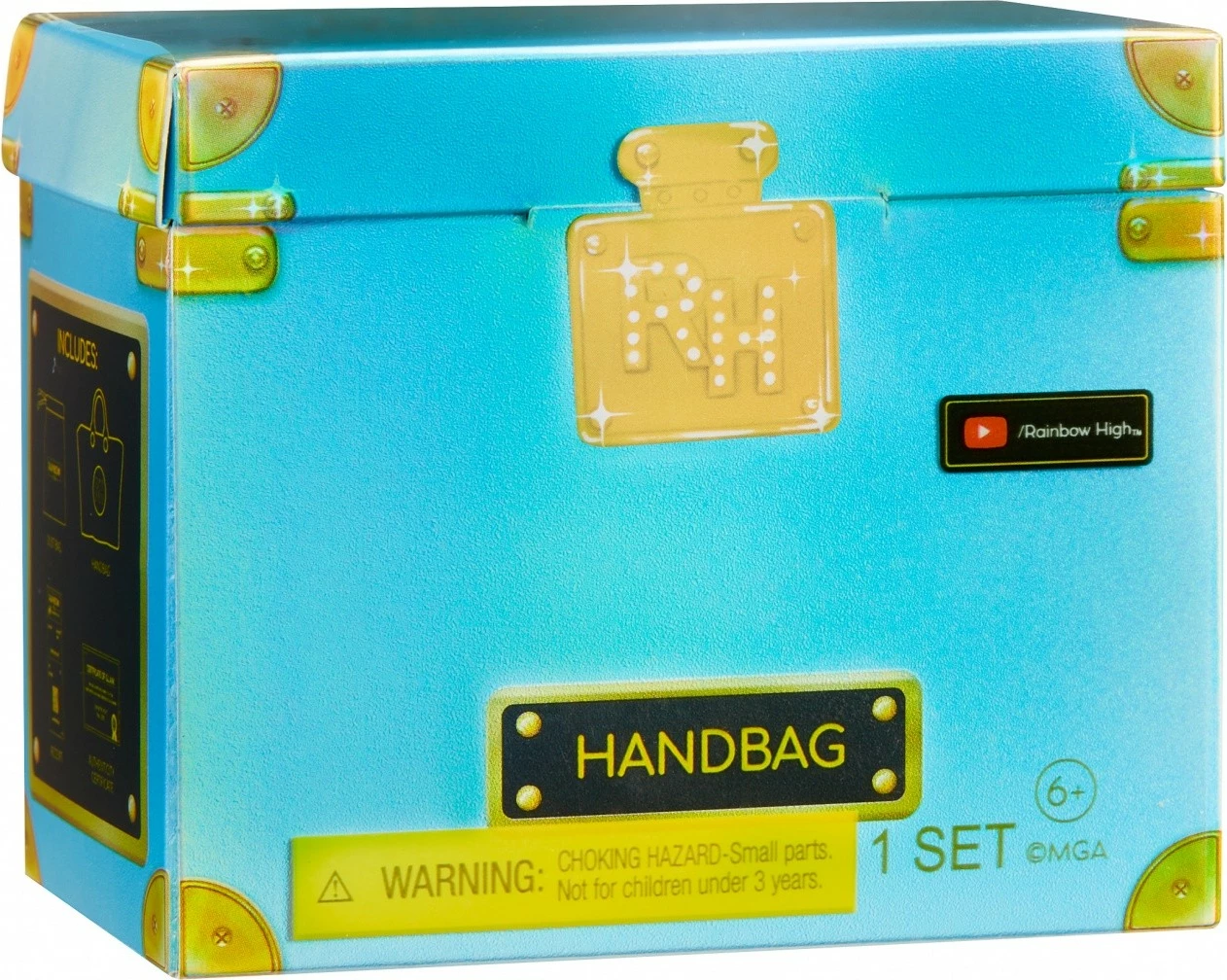 Set torbic za punčke, Rainbow High Accessories Studio Series 1, mešanica