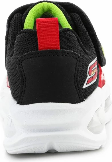 Superge za otroke, Skechers S-Lights Prisma Trons 400090L-RDBK, rdeče in črne