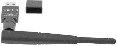 WLAN kartica Lanberg NC-0150-WE, črna