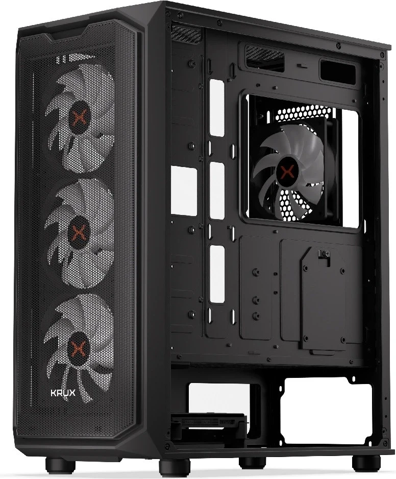 Midi Tower kaseta Orona KRUX, črna