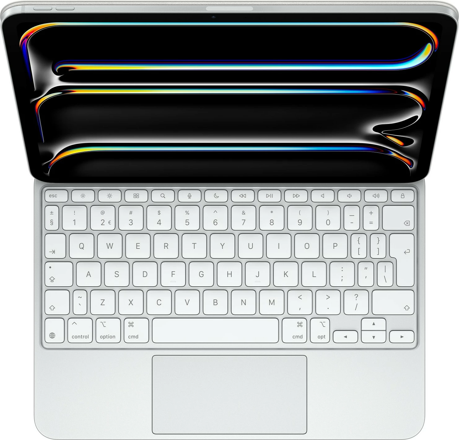 Tastatura Apple Magic za iPad Pro 11 (M4), nizozemska, bela
