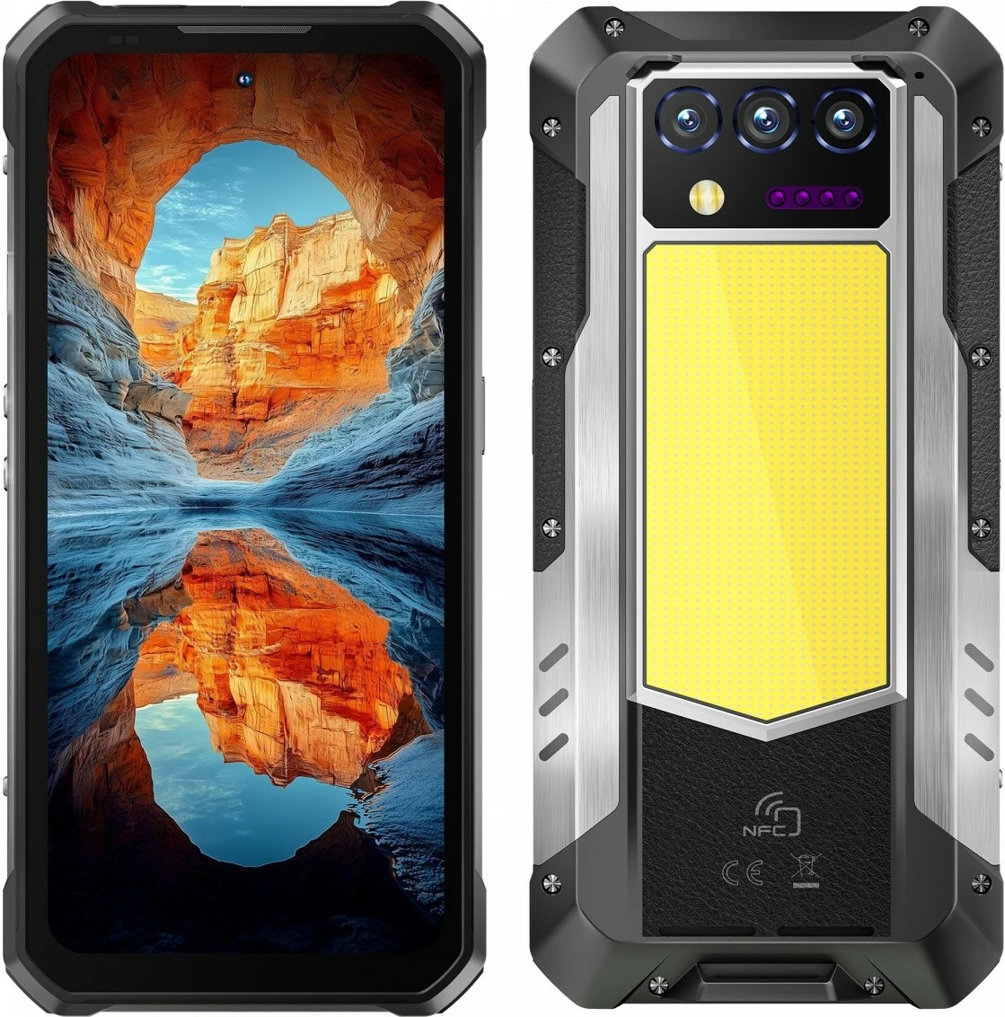 Pametni telefon Oukitel WP100 Titan 5G, 16/512GB, črn