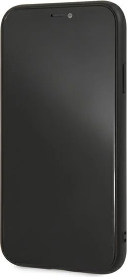 Ovitek iz usnja Mercedes Twister za iPhone XR, črn
