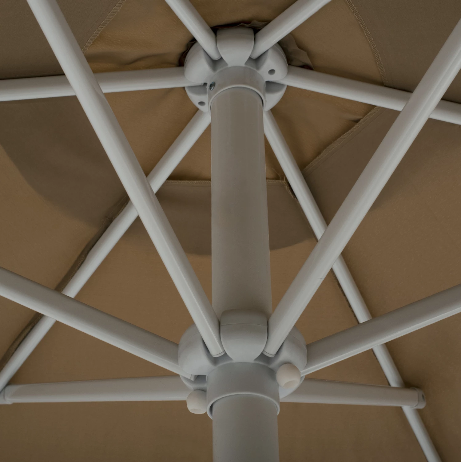 Aluminijasti dežnik Φ3Μ FH6003.02 moka z dvigalom