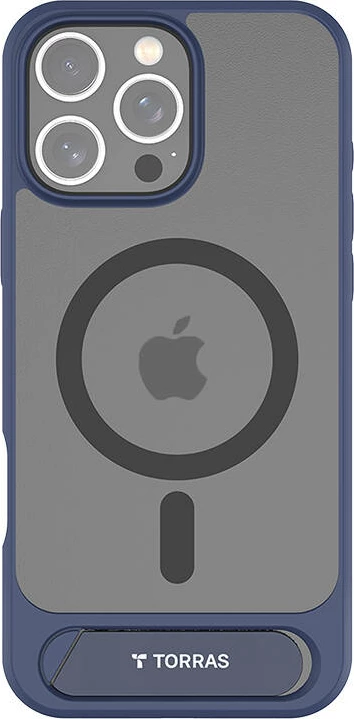 Zaščitni ovitek Pstand Series za iPhone 16 Pro, Torras, moder